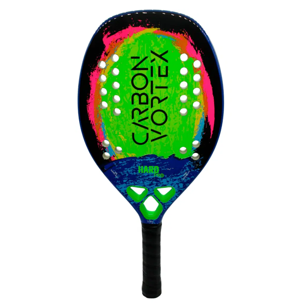 Raquete de Beach Tennis Hard Pro Carbon Vortex