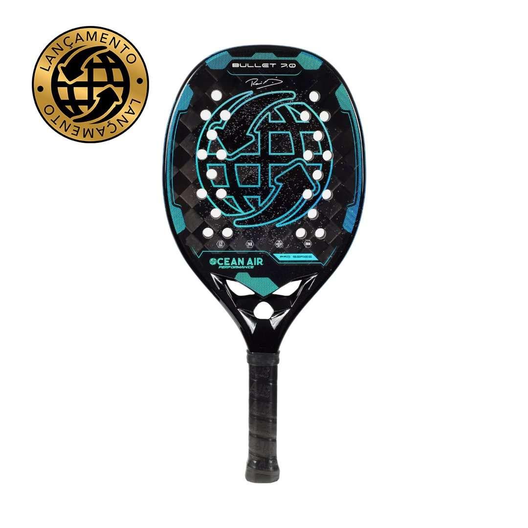 Raquete de Beach Tennis Ocean Air Bullet 7.0