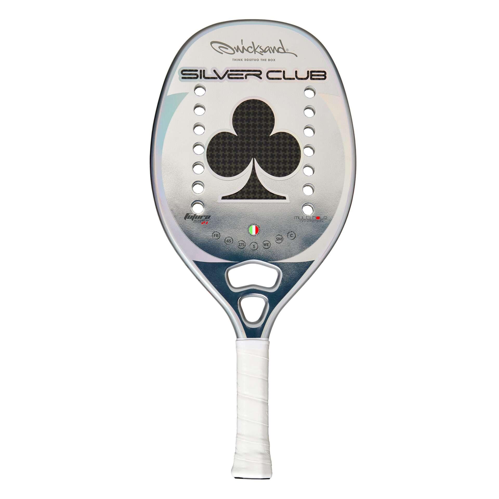 Raquete de Beach Tennis Quicksand Silverclub Junior 25