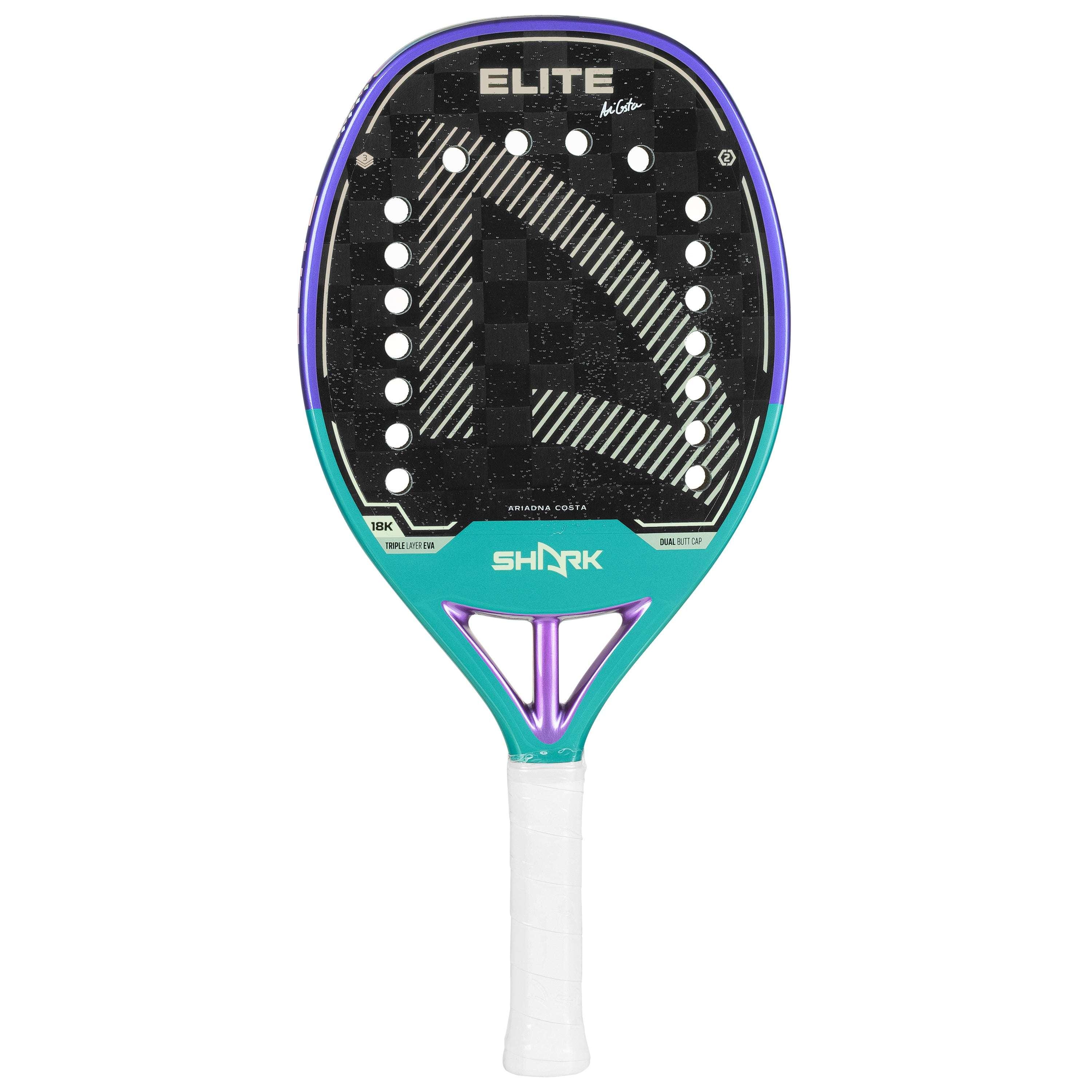 Raquete de Beach Tennis Shark Elite 18k 26 - Ariadna Costa