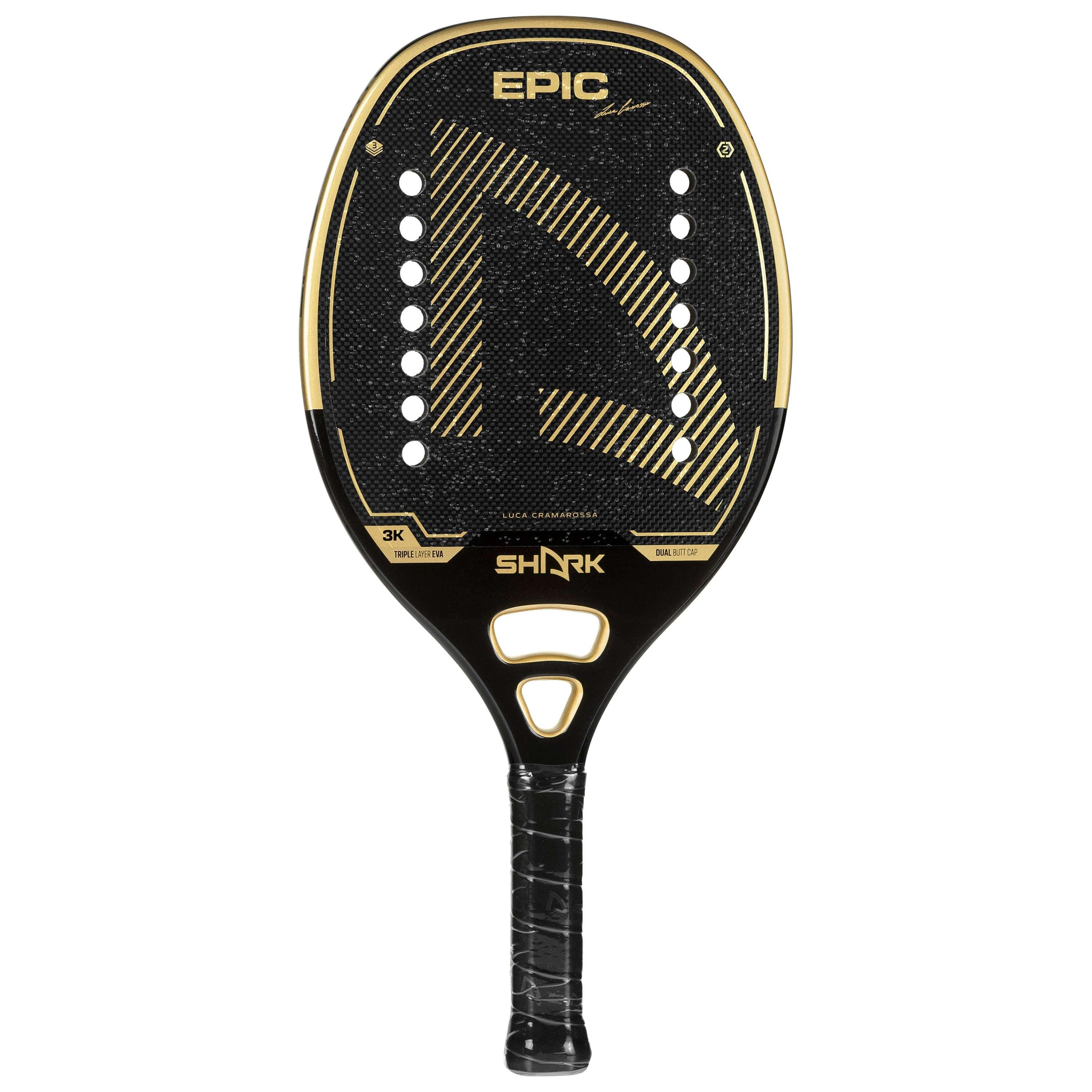 Raquete de Beach Tennis Shark Epic 26 - Luca Cramarossa
