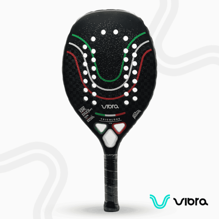 Raquete de Beach Tennis Vibra Tricolore