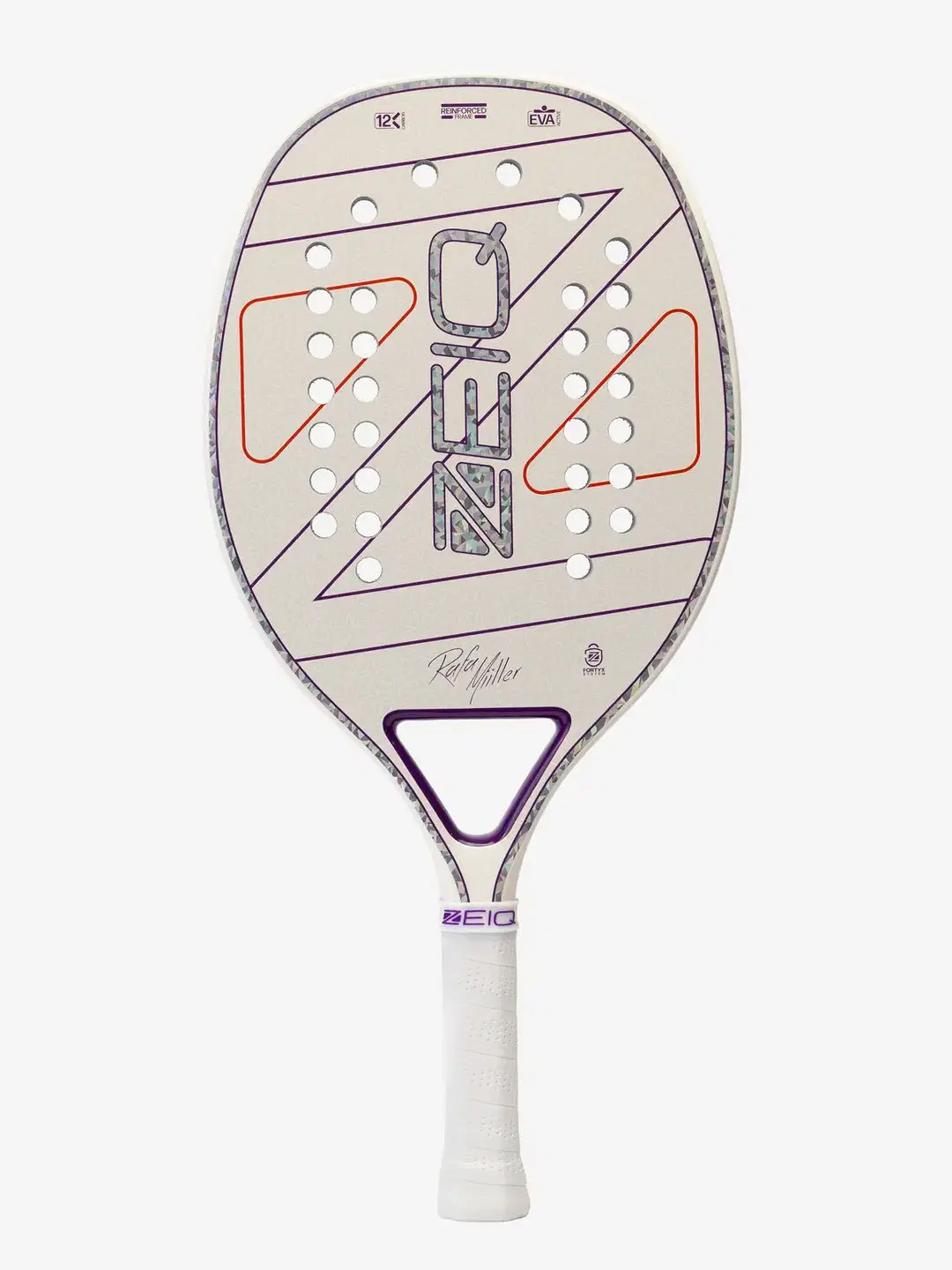 Raquete de Beach Tennis Zeiq New Brave - Rafa Miller
