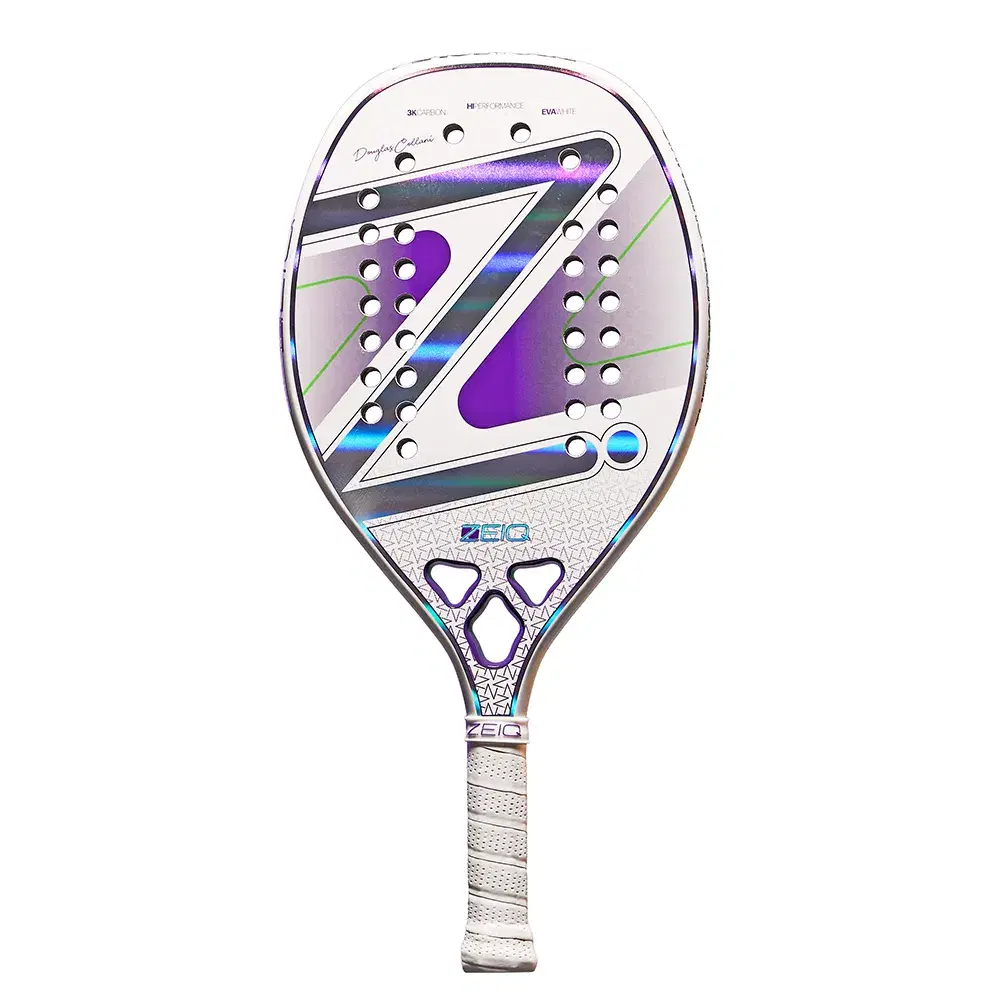 Raquete de Beach Tennis Zeiq Pro Violet