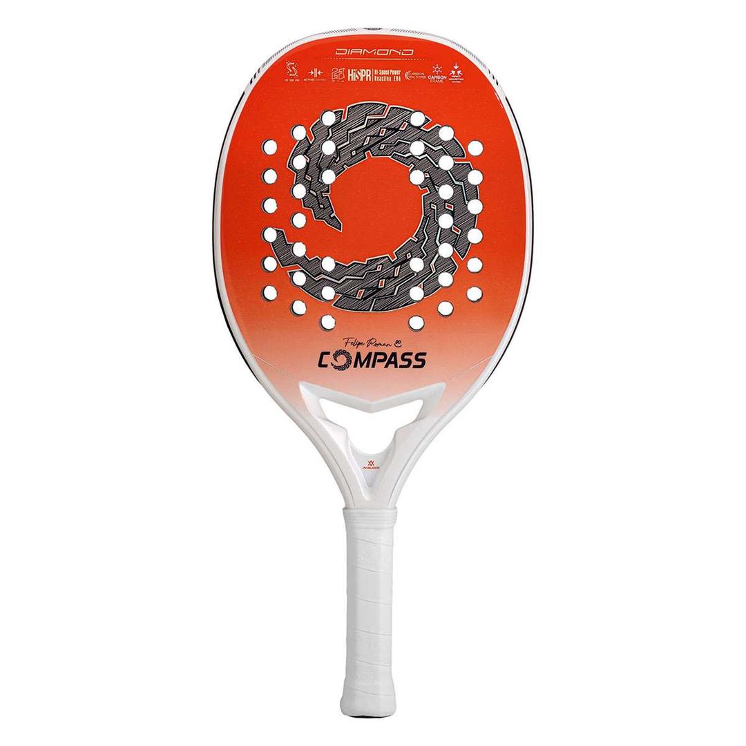 Raquete de Beach Tennis Compass Diamond 26 - Felipe Roman
