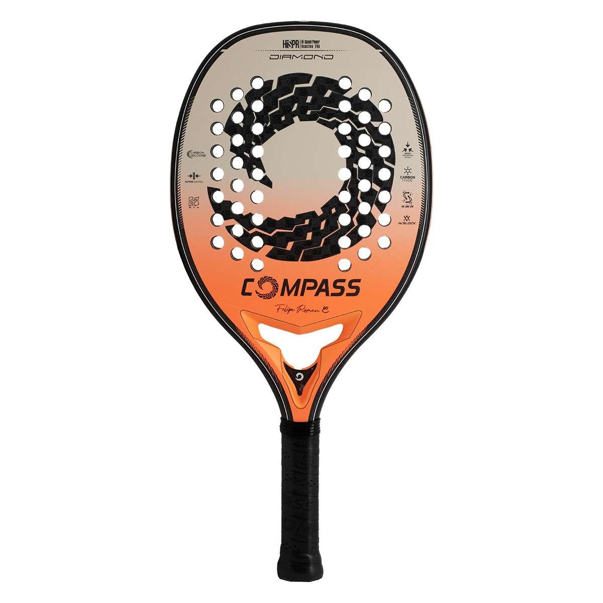 Raquete de Beach Tennis Compass Diamond by Felipe Roman