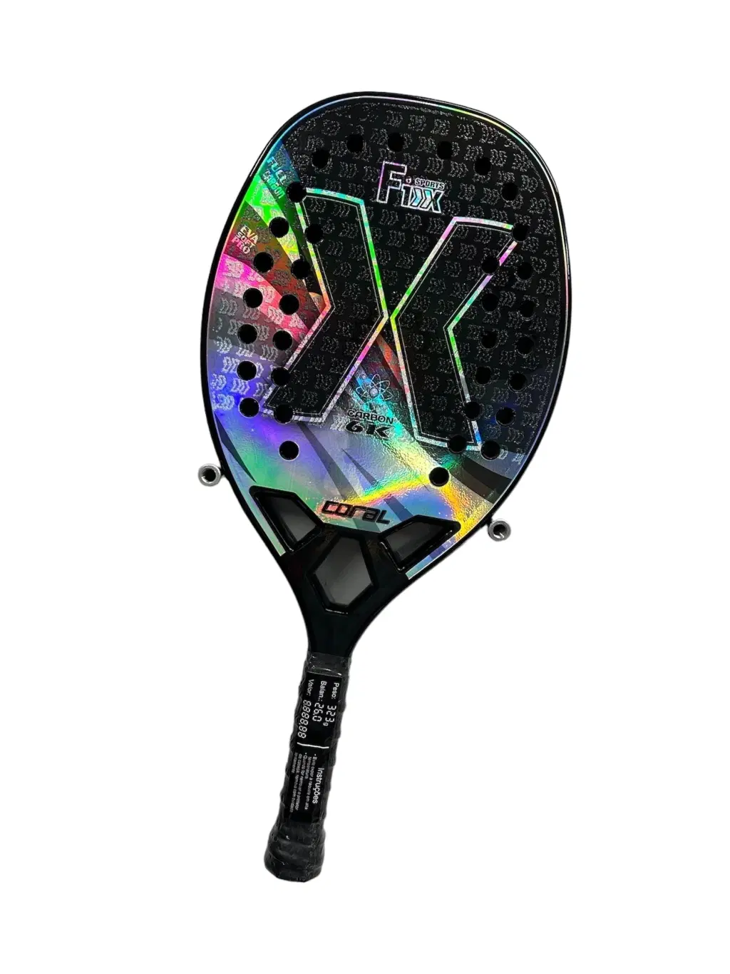 Raquete de Beach Tennis Fixx Coral