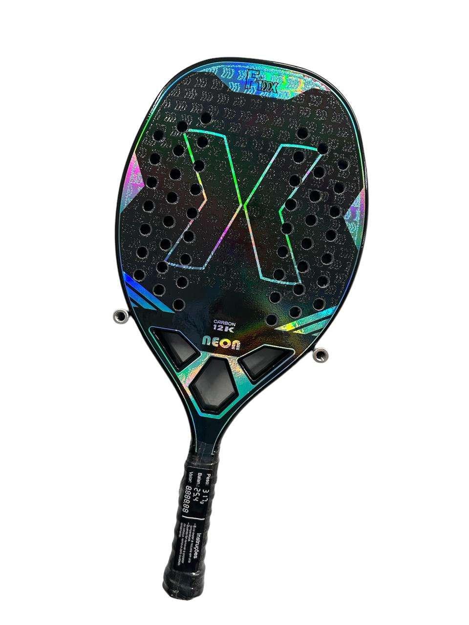 Raquete de Beach Tennis Fixx Neon