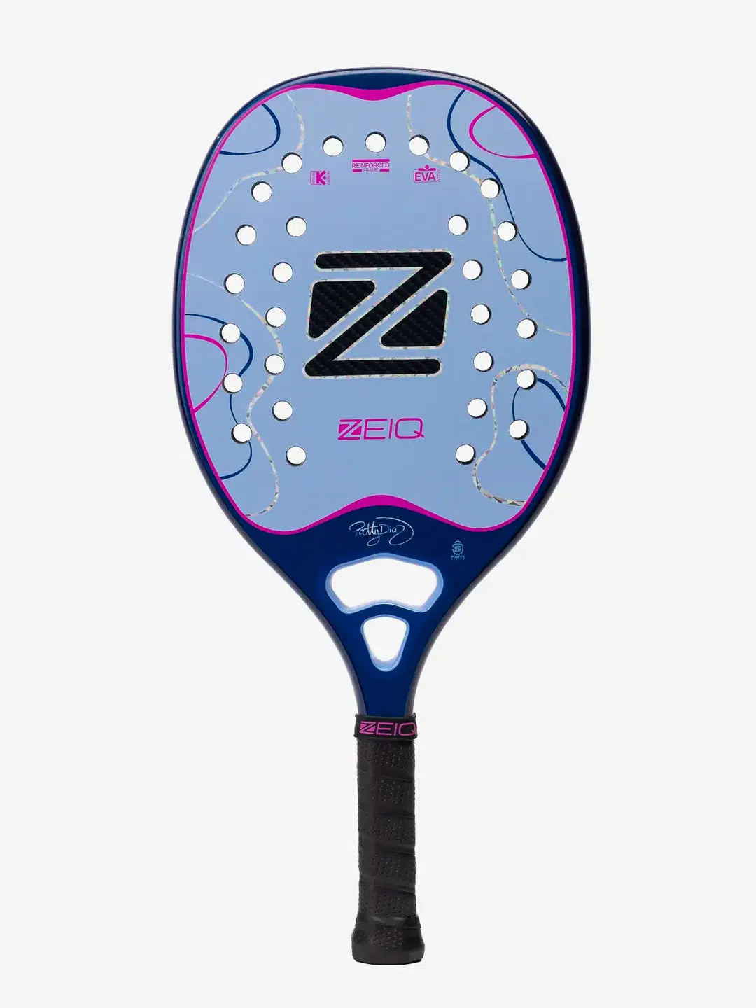 Raquete de Beach Tennis Zeiq New Inspire - Patty Diaz